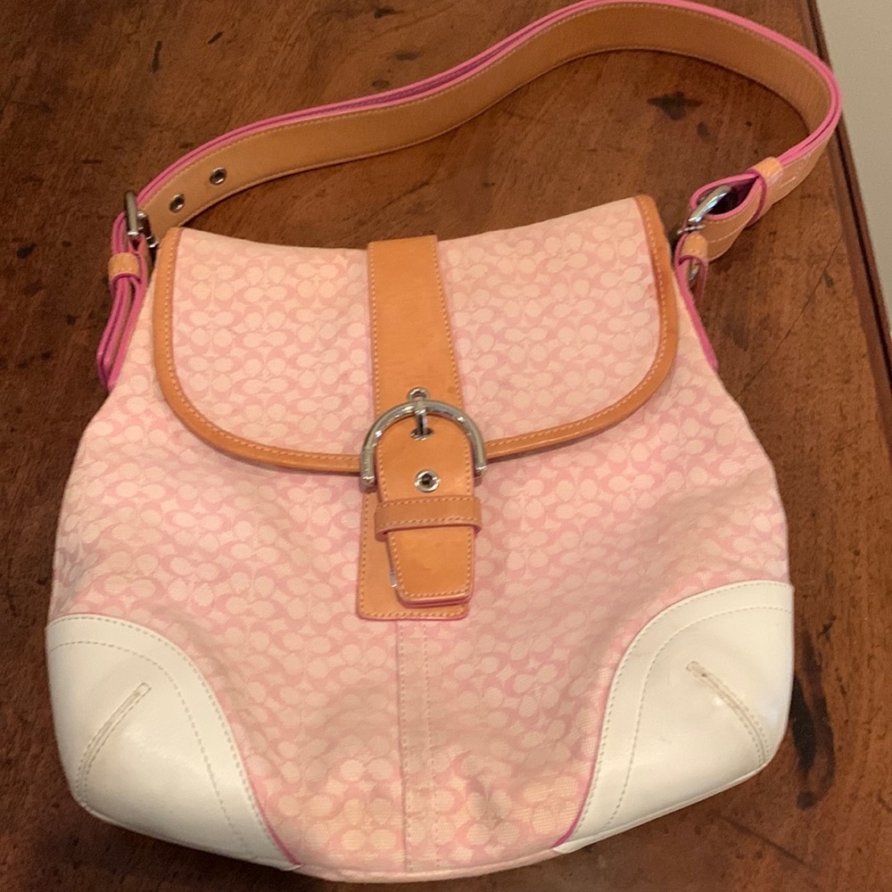 Pink Coach Bag
